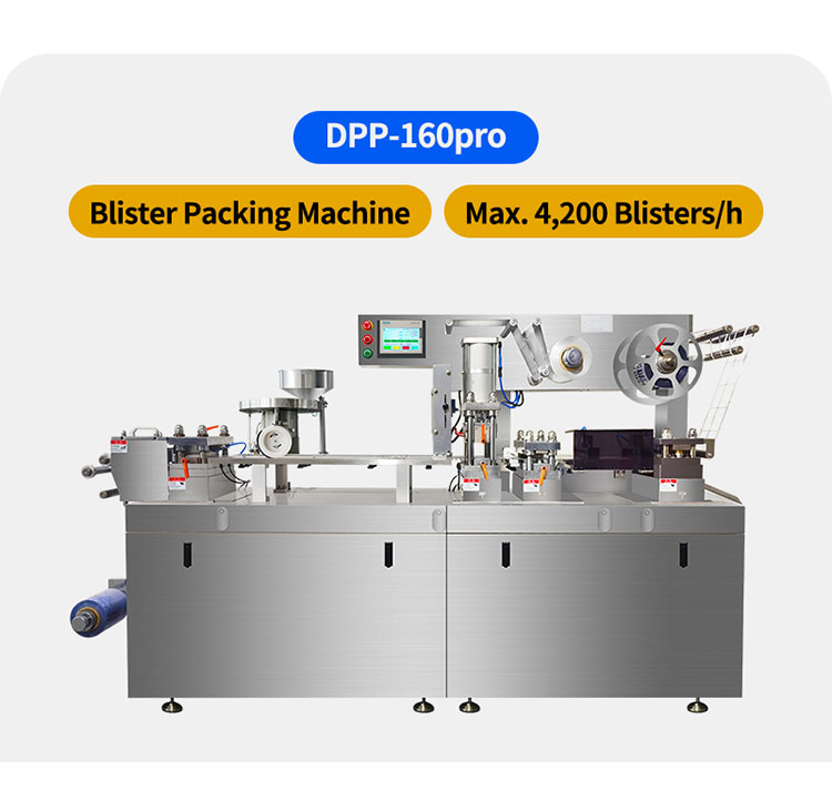 professional tablet blister packing machine