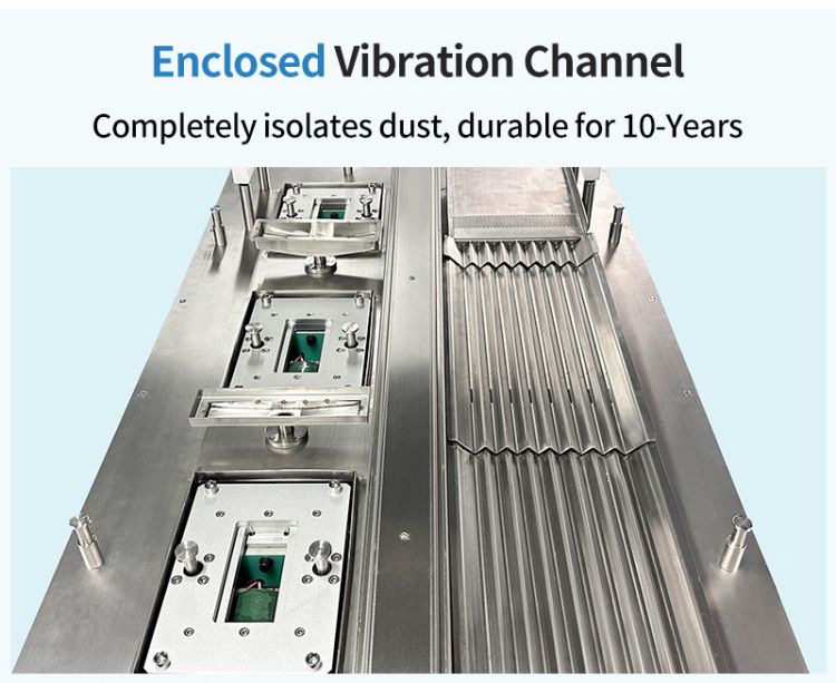 enclosed vibration channel