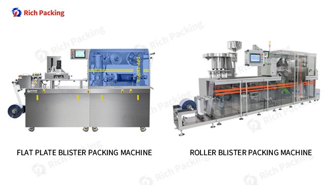 Flat Plate roller Blister Packaging Machine