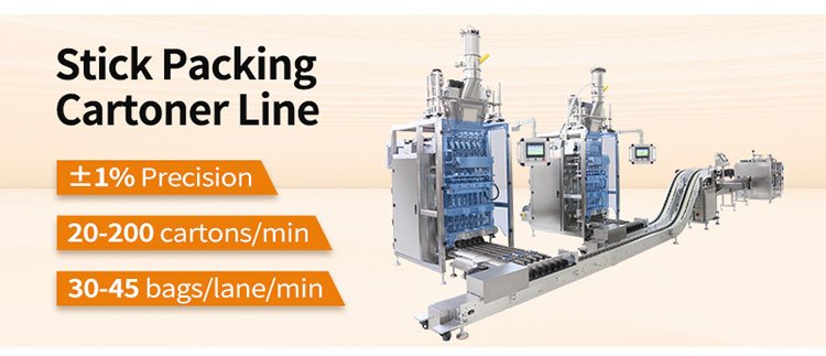 Stick Packing Cartoning Line