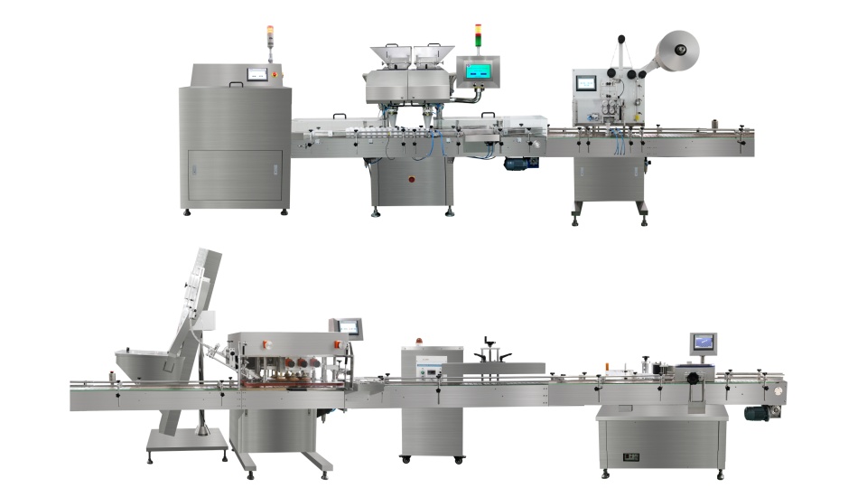 Rich Packing 16 Channel Tablet Counting Machine Premium Configuration