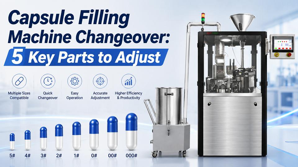 Capsule Filling Machine Changeover 5 Key Parts to Adjust
