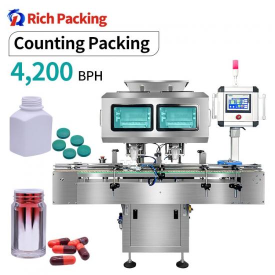 Tablet Bottle Filling Machine  Automatic